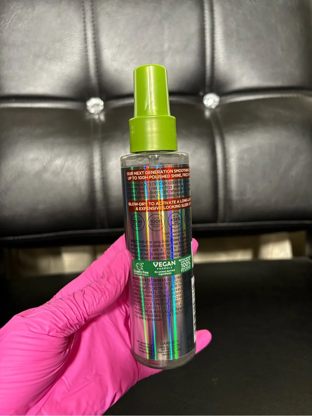 Garnier Fructis Diamond Sleek Smoothing Spray